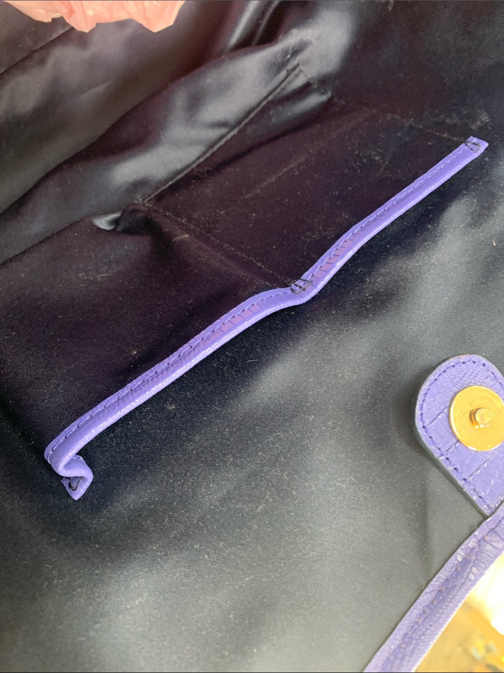 Juicy Couture Royal Purple Perforated Tote - Picture 4 of 7